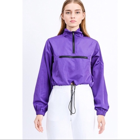 Purple windbreaker - Picture 2 of 4